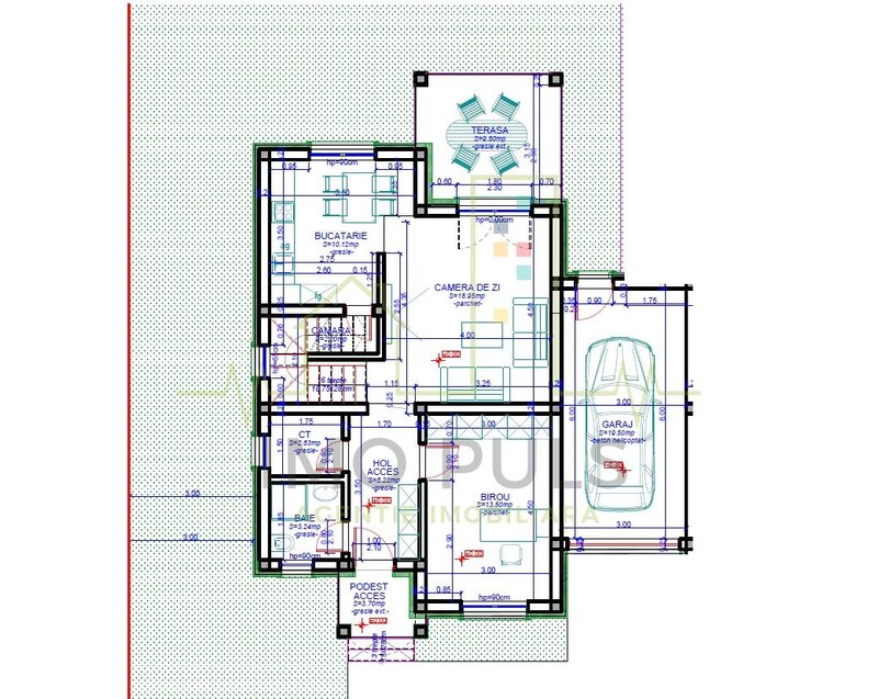 Dumbravita, duplex despartit prin garaj, 4 dormitoare, 3 bai.